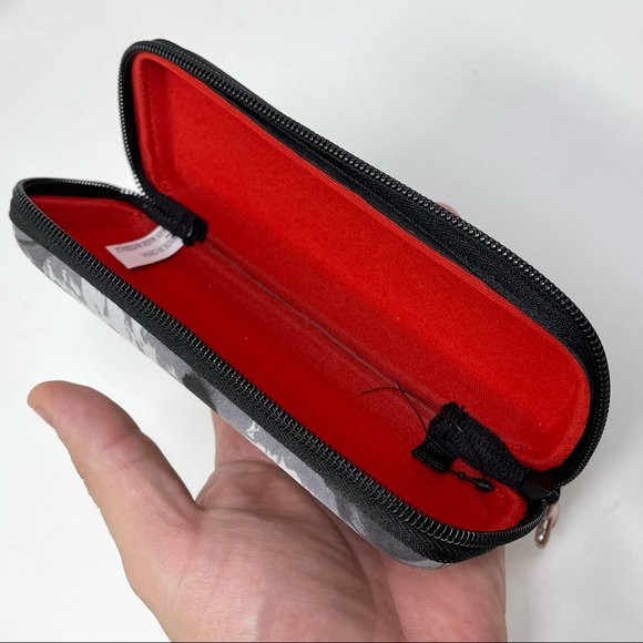 Fuzzy Nation dog picture zippered case  7 x 3 x 2 - Picture 7 of 7